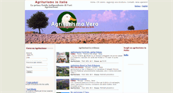 Desktop Screenshot of agriturismovero.com